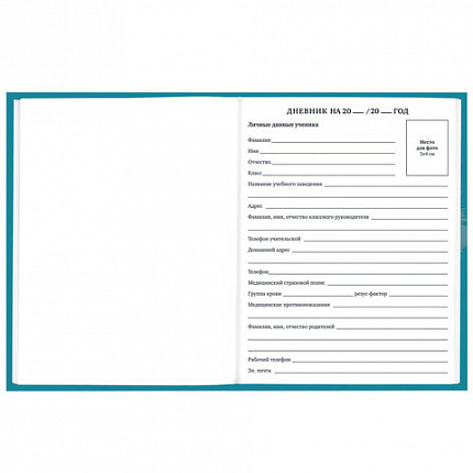 Дневник 1-11 класс 40 л., твердый, BRAUBERG, матовая ламинация, "Лис", 107177