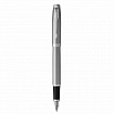 Набор PARKER "IM Stainless Steel CT": шариковая ручка синяя и перьевая ручка синяя, 2183058