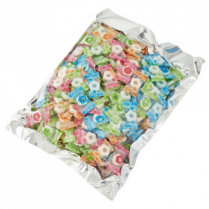 Карамель освежающая FLOWER CANDY, микс вкусов, БЕЗ САХАРА, 500 г