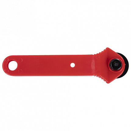 Нож раскройный роликовый 28 мм BRAUBERG, круглое лезвие, 238090