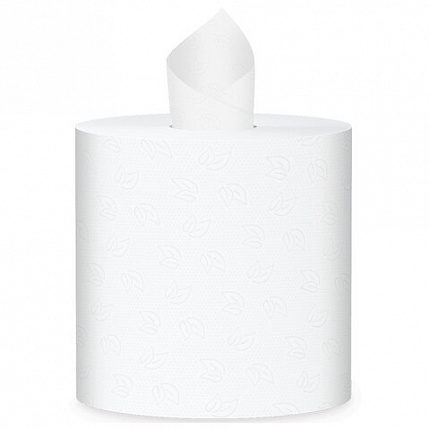 Полотенца бумажные с центральной вытяжкой 150м,PROtissue (M1) PREMIUM,2-сл,белые,КОМПЛЕКТ 6 рул,С224