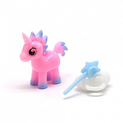 Фигурка антистресс "Единорог с аксессуарами", 7 см, ассорти 2 вида, JOLLY JOT (ДЖОЛЛИ ДЖОТ), 666184