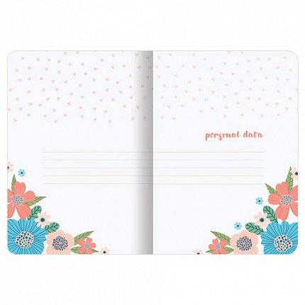 Тетради-скетчбуки 60 л. обложка SoftTouch, НАБОР 2 шт., бежевая бумага 70 г/м2, сшивка, B5 (179х250 мм), ROMANTIC, BRAUBERG, 403832