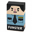 Ластик изменяющийся FUNSTER (ФАНСТЕР) "ЛЫСЫЙ МЭН", 50х30х12 мм, картонный держатель, ассорти, 274022