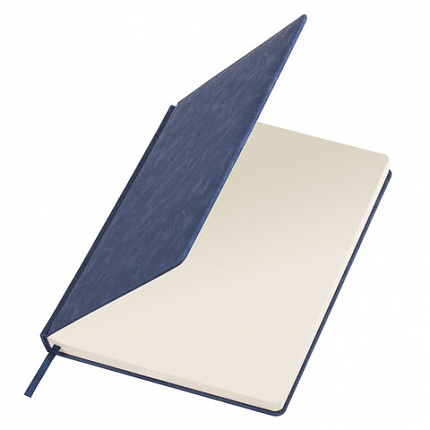 Ежедневник недатированный БОЛЬШОЙ ФОРМАТ 210х297 мм А4, BRAUBERG "Status", 160 л., темно-синий, 113359