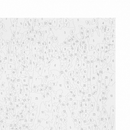 Картина по номерам 40х50 см, ОСТРОВ СОКРОВИЩ "Осень в старом парке", на подрамнике, акрил, кисти, 663280