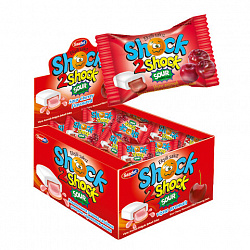 Жевательная резинка "SHOCK 2 SHOCK" вишня, 4 г, КАНДИ КЛАБ, GUM080