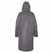 Дождевик плащ на кнопках, EVA, многоразовый прочный, чехол в комплекте, универсальный размер, серый, SHAMAANI (ШАМААНИ), 610936
