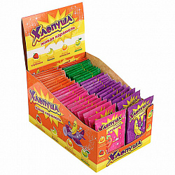 Леденцы ХЛОПУША ассорти 4 вкусов, 7 г, HL-2