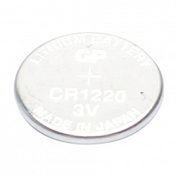 Батарейка GP Lithium, CR1220, литиевая, 1 шт., в блистере (отрывной блок), CR1220RA-7C5