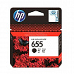 Картридж струйный HP (CZ109AE) Deskjet Ink Advantage 3525/5525/4515/4525 №655, черный, оригинальный