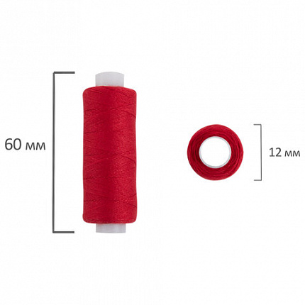 Нитки швейные 40/2, 200 м, полиэстер, НАБОР 40 цветов, DEVELIA (Девелиа), 609628