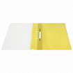 Скоросшиватель пластиковый с перфорацией STAFF, А4, 100/120 мкм, желтый, 271716