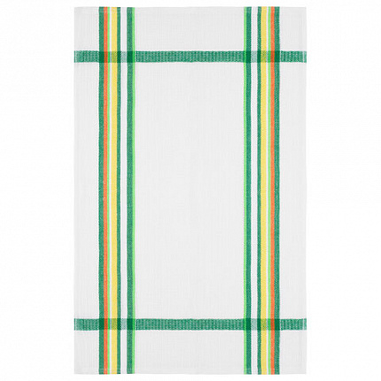 Салфетка вафельная универсальная, ХЛОПОК, 40х64 см, цветная полоска, ассорти, BOOMHOUSE (БУМХАУС), 700884