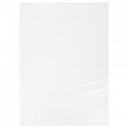 Пакеты фасовочные ПРОЧНЫЕ, первичный ПВД 40х60 см, КОМПЛЕКТ 100 шт., 40 мкм