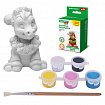ФИГУРКА ИЗ ГИПСА с красками и кистью для росписи, ассорти, BRAUBERG KIDS, 665203