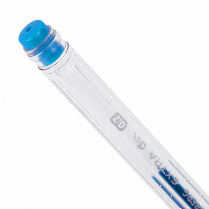 Ручки гелевые БЛЕСТКИ BRAUBERG "EXTRA", НАБОР 6 ЦВЕТОВ, узел 0,7 мм, линия 0,5 мм, 143908