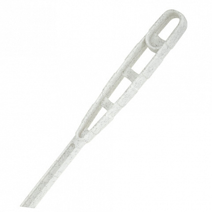 Ершик для унитаза с подставкой, угловой, "Блеск", белый мрамор, IDEA, М 5012