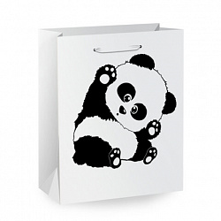 Пакет подарочный (1 штука) 18х10х23 см (M), "Fluffy Tail", ассорти, пушистый хвостик, ЗОЛОТАЯ СКАЗКА, 700810