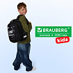Ранец BRAUBERG KIDS START, 1 отделение, 2 кармана, "Темная машина", 35х26х13 см, 273151