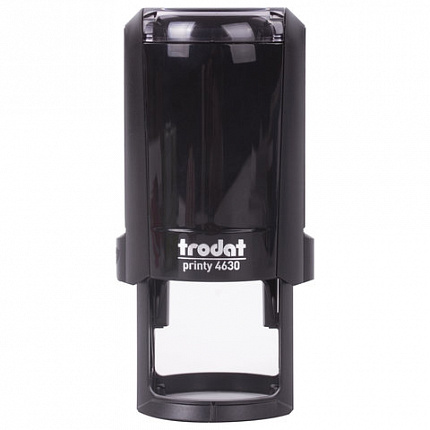 Оснастка для печатей, оттиск D=30 мм, синий, TRODAT 4630 PRINTY 4.0, подушка в комплекте, 80357