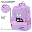 Рюкзак BRAUBERG STAR, 1 отделение, 5 карманов, "Dreamy cat", сиреневый, 40x29x13 см, 271424