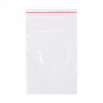 Пакеты ZIP LOCK "зиплок" ПРОЧНЫЕ, комплект 100 шт., 100х150 мм, ПВД, 60 мкм, BRAUBERG EXTRA, 608170