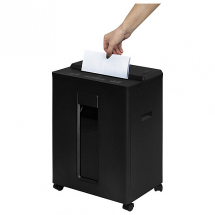 Уничтожитель (шредер) BRAUBERG PROFESSIONAL CM-1522x, "Heavy Duty", 4 уровень секретности, 4x40 мм, 15 листов, корзина 22 литра, 533127