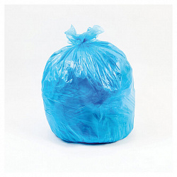 Мешки для мусора 80 л, синие, в рулоне 20 шт., ПНД, 12 мкм, 70х90 см, PACLAN "Classic", 402054