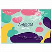 Альбом для рисования А4, 32 листа, скоба, обложка офсет, ПИФАГОР, 203х288 мм, "МИКС-2", 107110