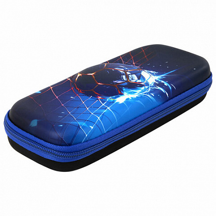 Пенал BRAUBERG, 1 отделение, 1 откидная планка, EVA, 22х10х5 см, "Score goal", 273511