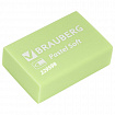 Ластики BRAUBERG "Pastel Soft" НАБОР 12 шт., размер ластика 31х20х10 мм, экологичный ПВХ, 229598