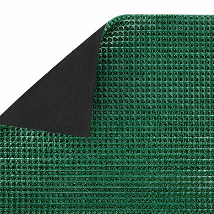 Коврик ДОРОЖКА 0,9х10 м, "ТРАВКА" ЗЕЛЕНЫЙ пластиковый грязезащитный, щетина 10 мм, LAIMA EXPERT, 701071