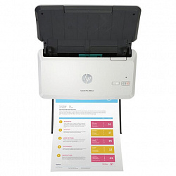 Сканер потоковый HP ScanJet Pro 2000 s2 А4, 35 стр./мин, 600x600, ДАПД, 6FW06A