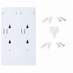 Дозатор двойной 2х0,38 л для жидкого мыла/шампуня/геля LAIMA ULTRA, НАЛИВНОЙ, белый, 609107, MD-9029W-2