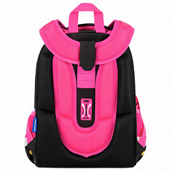 Ранец BRAUBERG PREMIUM, 2 отделения, с брелоком, "Headphones", велюровая нашивка, 38х29х16 см, 273100