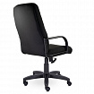 Кресло офисное "Менеджер", ткань, монолитный каркас, черное С-11, В-14