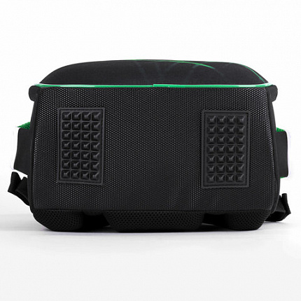 Ранец BRAUBERG KIDS START, 1 отделение, 2 кармана, "Green ball", 35х26х13 см, 272092