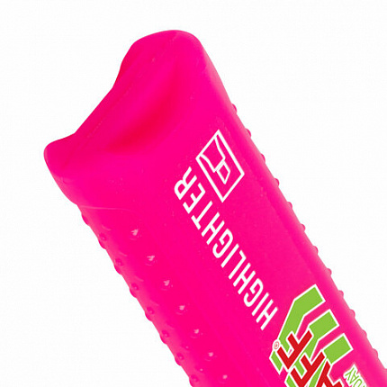 Текстовыделитель STAFF "EVERYDAY HL-707", РОЗОВЫЙ, линия 1-5 мм, скошенный наконечник, 152544