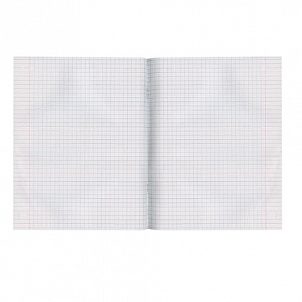 Тетрадь А5, 96 л., STAFF, скоба, клетка, офсет №2 ЭКОНОМ, обложка картон, "ГОРОДА", 402467