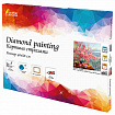 Картина стразами (алмазная мозаика), 40х50 см, ОСТРОВ СОКРОВИЩ "Букет сакуры", на подрамнике, 663874