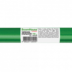 Черенок рукоятка для инвентаря 110 см, еврорезьба, металлопластик 0,25 мм, зеленый, BOOMHOUSE (БУМХАУС) ECONOMY, 702230