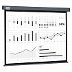 Экран Cactus Wallscreen CS-PSW-180X180-SG, 180x180 см, 1:1, настенно-потолочный, серый