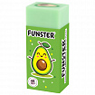 Ластики FUNSTER (ФАНСТЕР) "AVOCADO", НАБОР 3 штуки, 50х21х16 мм, прямоугольные, картонный держатель, экологичный ПВХ, блистер, 272724