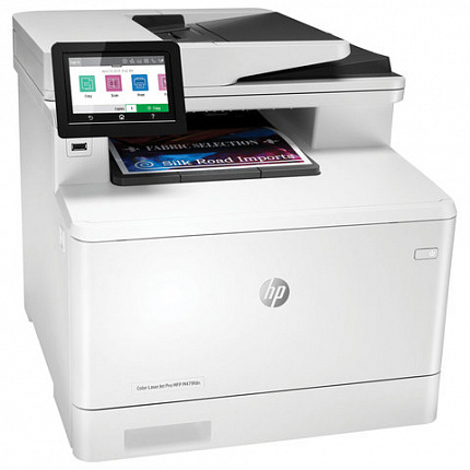 МФУ лазерное ЦВЕТНОЕ HP Color LaserJet Pro M479fdn "4 в 1", А4, 27 стр./мин, 50000 стр./мес., АПД, сетевая карта, W1A79A