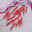 Набор свечей для торта 20 шт., 8 см, с держателями, розовые, ЗОЛОТАЯ СКАЗКА, в блистере, 591456