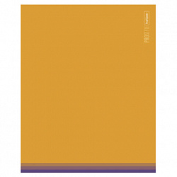 Тетрадь обложка пластик, А5, 48 л., скоба, клетка, HATBER, "PROстиль" (микс в спайке), 090231, 48Т5В1пл