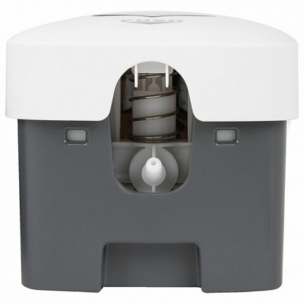 Дозатор для жидкого мыла ULTRA LAIMA PROFESSIONAL, НАЛИВНОЙ, 1 л, белый, ABS-пластик, 606831