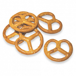 Крендель СЕМЕЙКА ОЗБИ с морской солью, 450 г, пластиковая банка, 1485