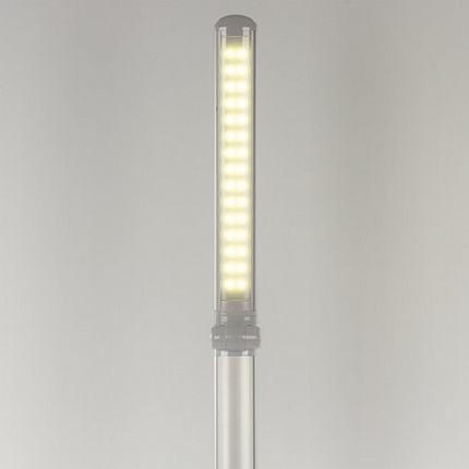 Настольная лампа / светильник SONNEN PH-3609, на подставке, LED, 9 Вт, металлический корпус, серый, 236688